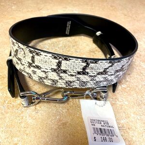 *SOLD!*New with tag! Michael Kors Genuine Snakeskin Adjustable Handbag Strap